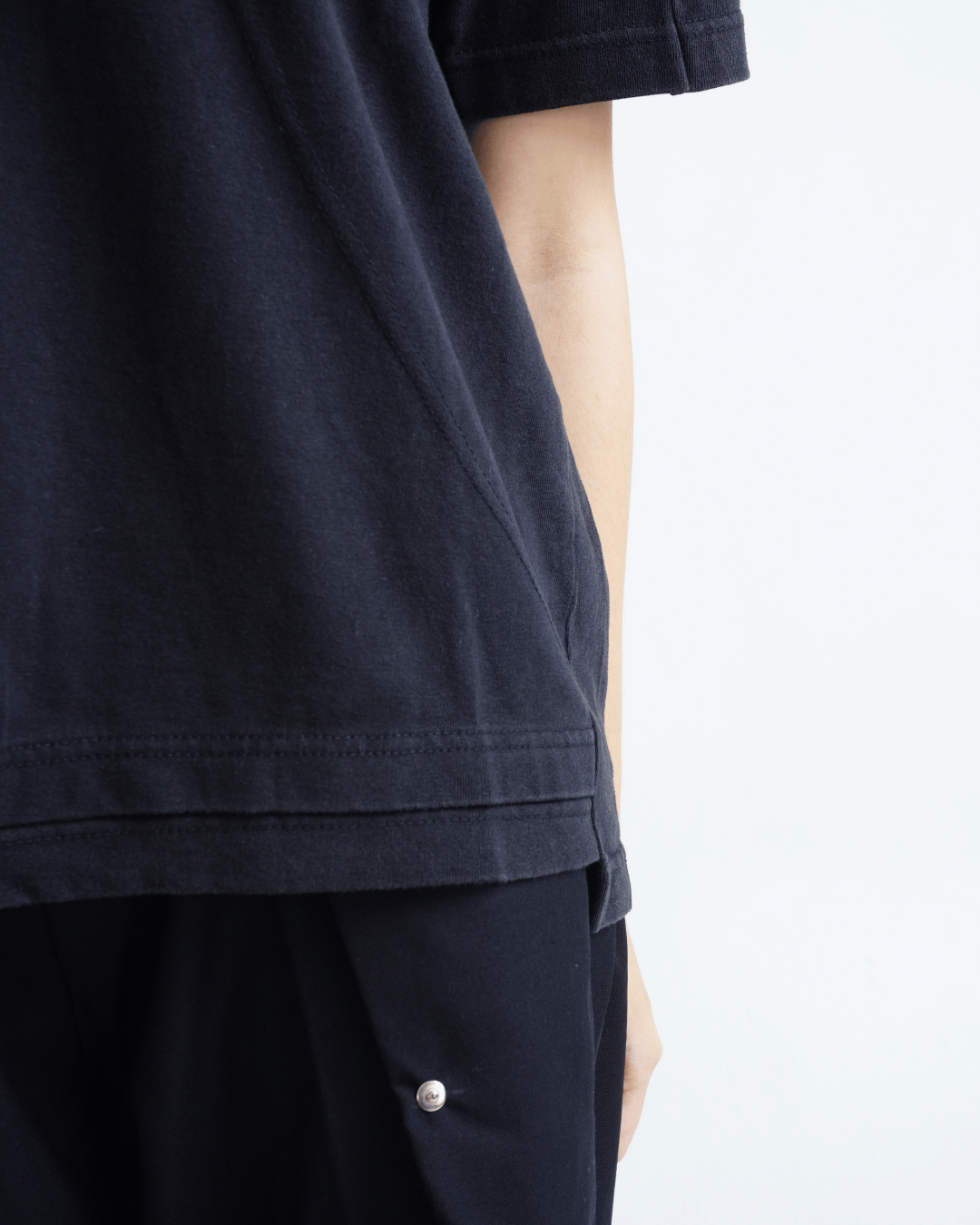 Boxy Daily Tee Vintage Black