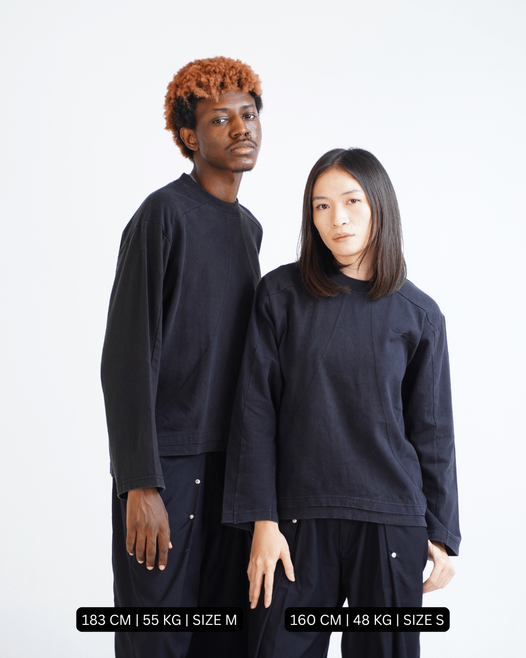 Boxy Daily Tee Vintage Black
