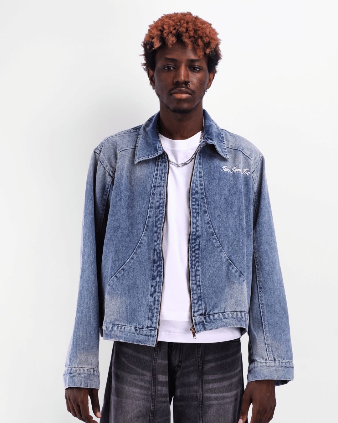 Work Jacket Denim - Aged Blue