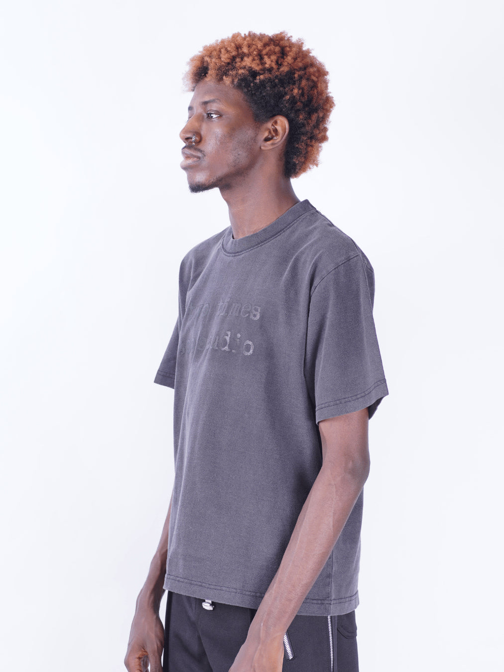 Logo Tee - Aged Black