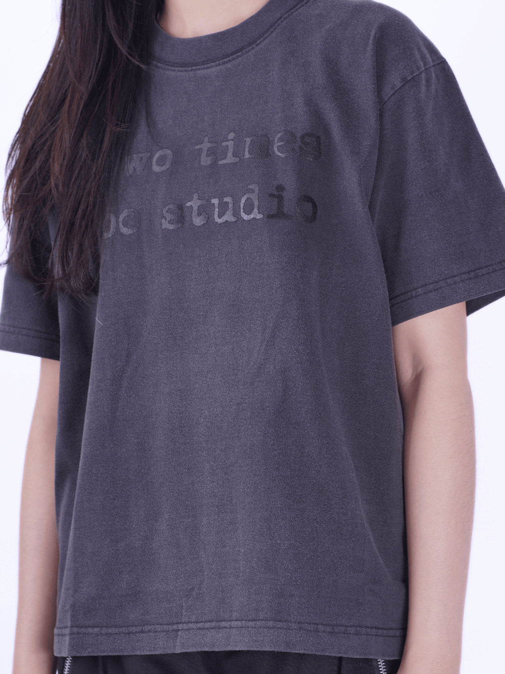 Logo Tee - Aged Black