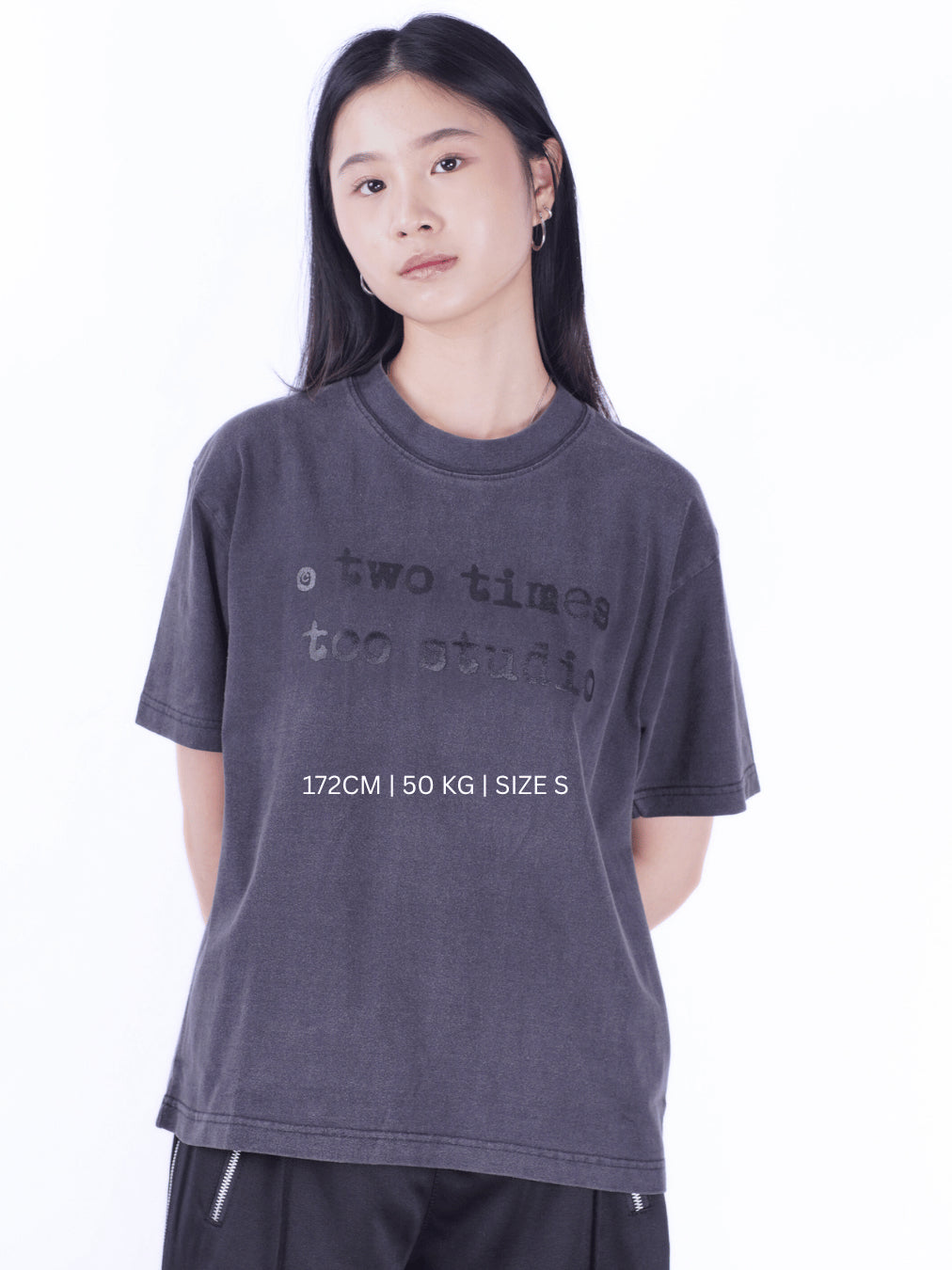 Logo Tee - Aged Black
