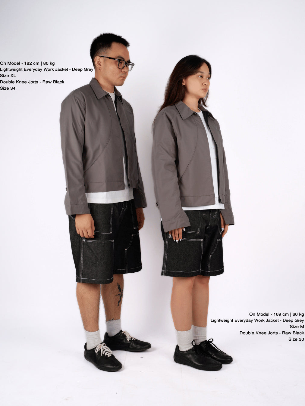 Lightweight Everyday Work Jacket - Charcoal