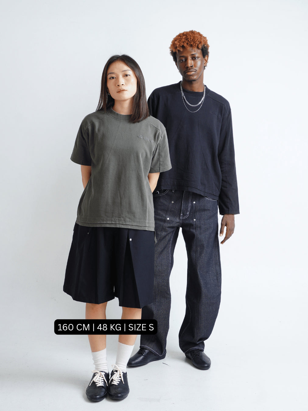 Pleated Short Trousers