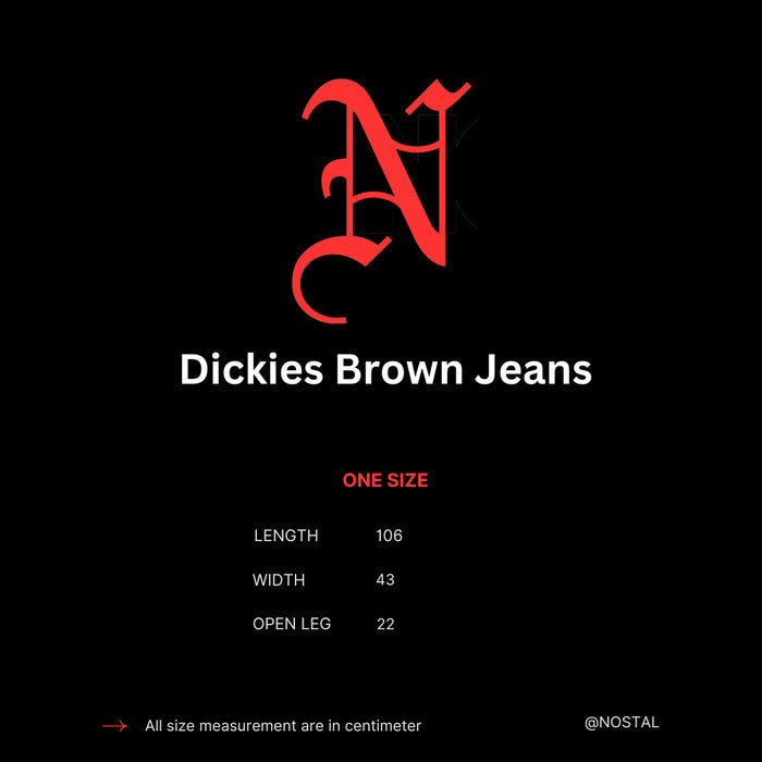 Dickies Brown Jeans