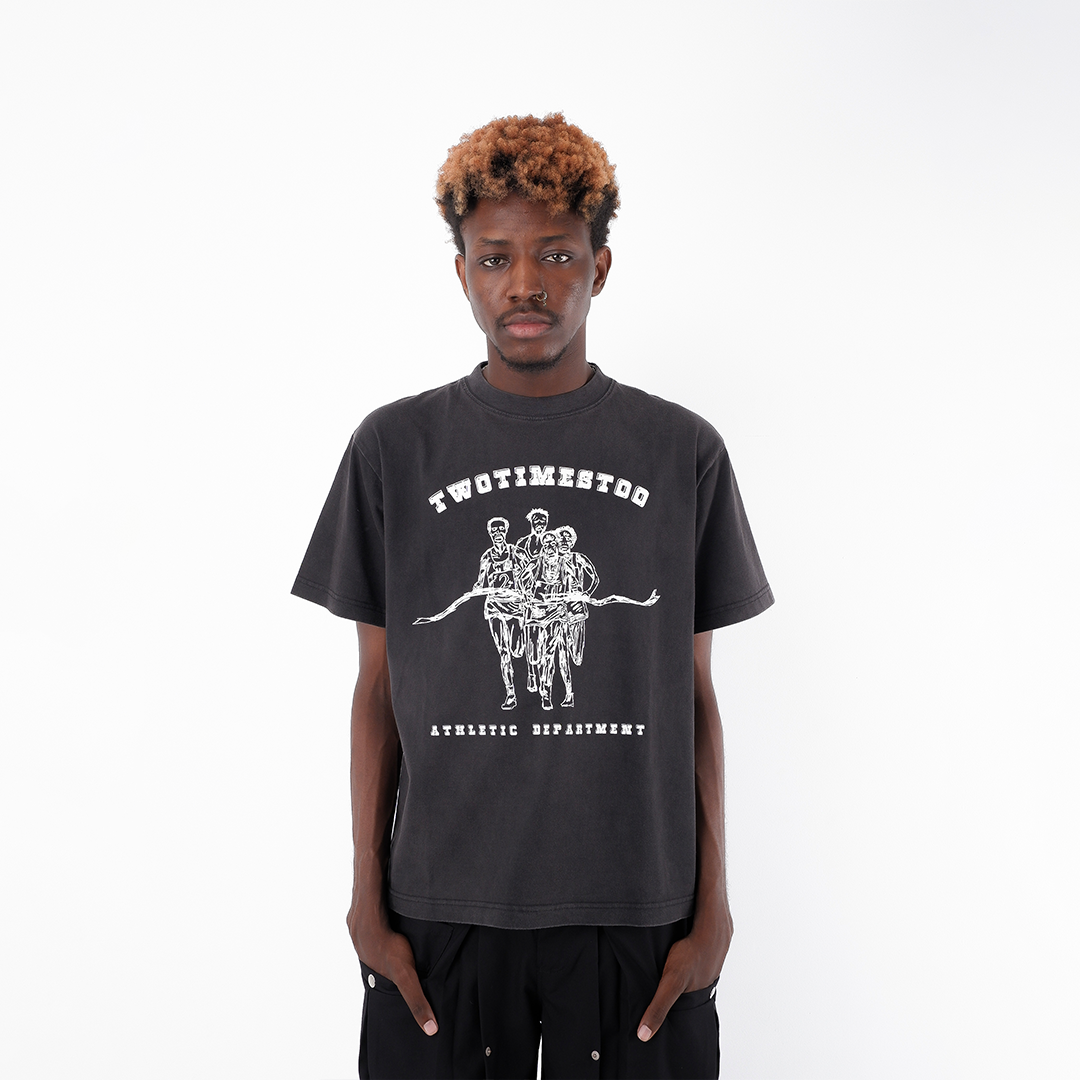 Marathon Tee - Aged Black