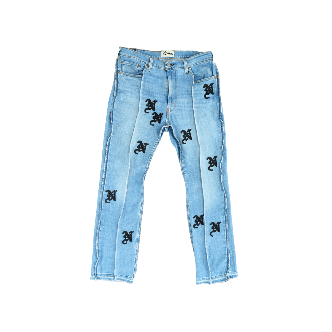 Reworked Levis Jeans