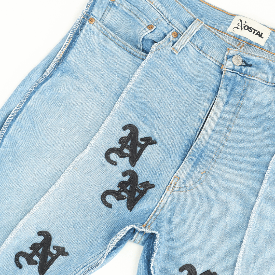 Reworked Levis Jeans