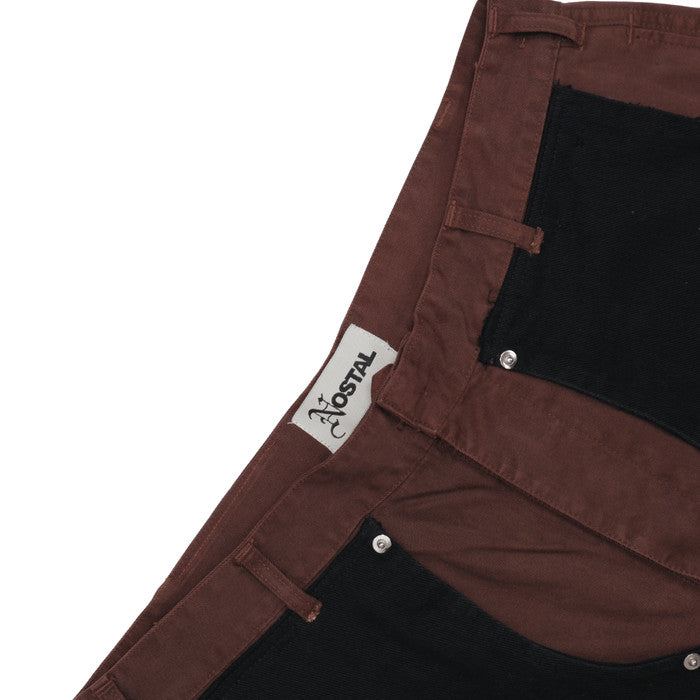 Double Knee Brown Jorts