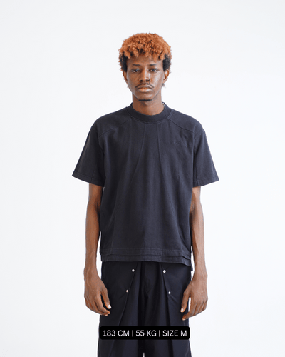 Boxy Daily Tee Vintage Black