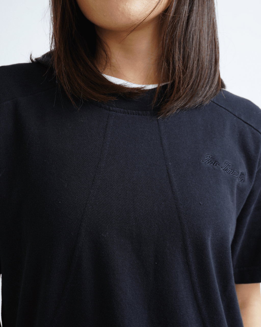 Boxy Daily Tee Vintage Black