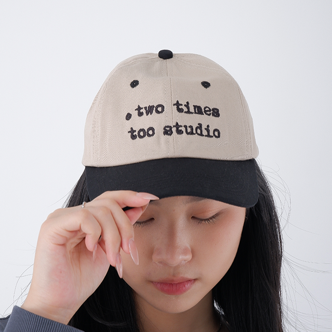 Logo Cap - Black/Cream