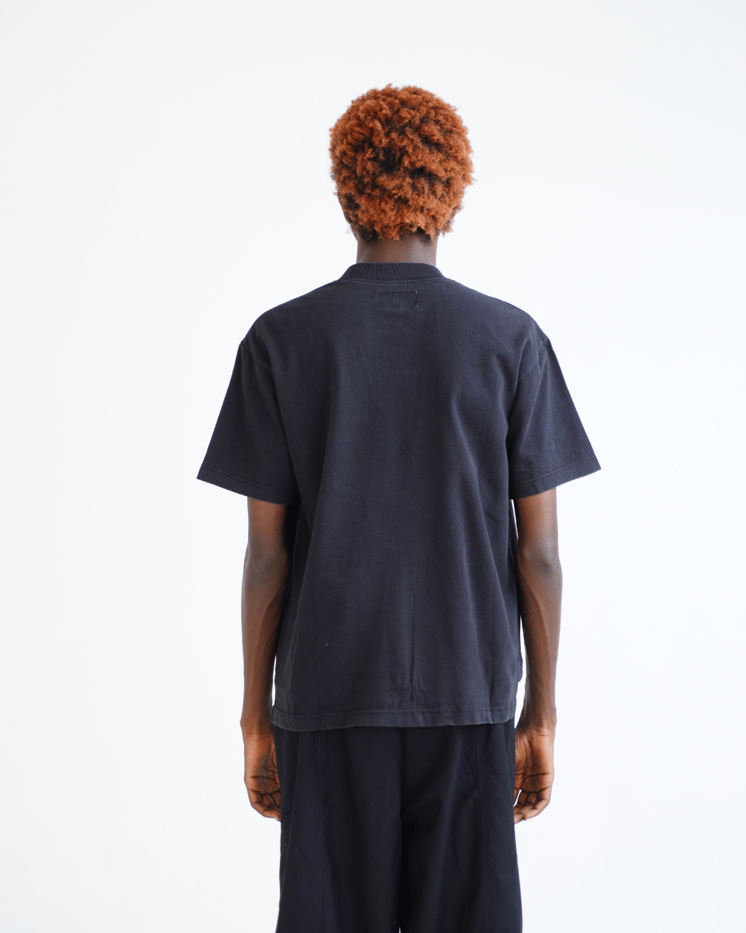 Boxy Daily Tee Vintage Black