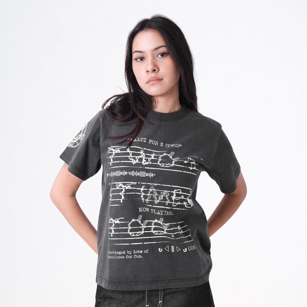 Waltz For Two Tee - Black