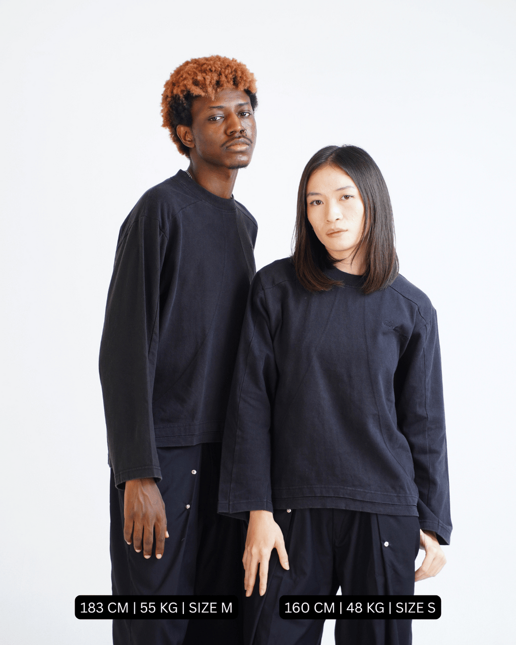 Boxy Daily Tee Vintage Black