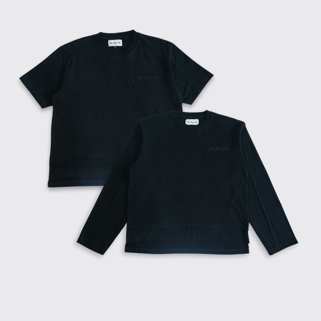 Boxy Daily Tee Jet Black