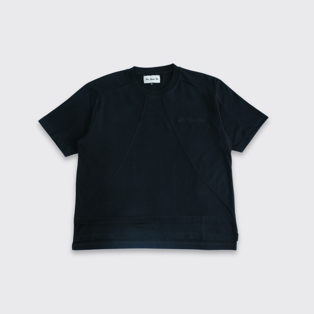 Boxy Daily Tee Jet Black