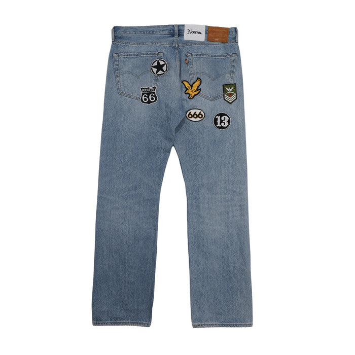 Light Blue Patches Jeans