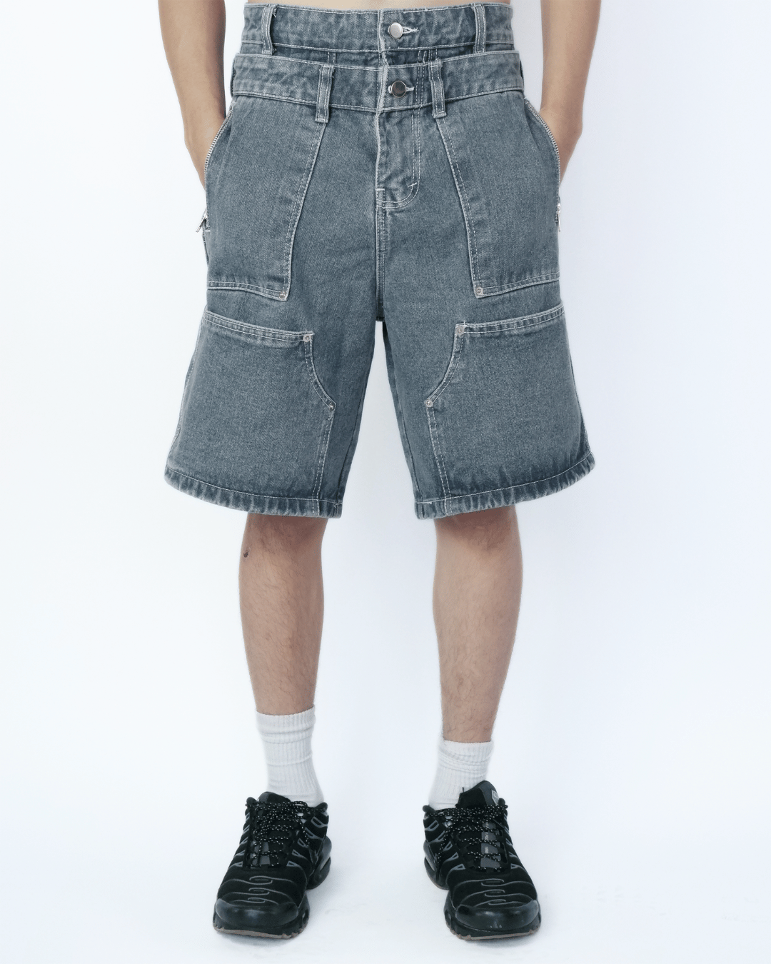 Double Knee Jorts