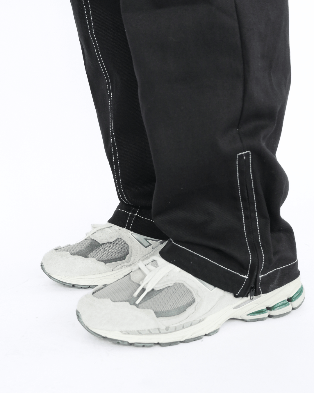 Flared Zipper Fatigue Pants / SS 24