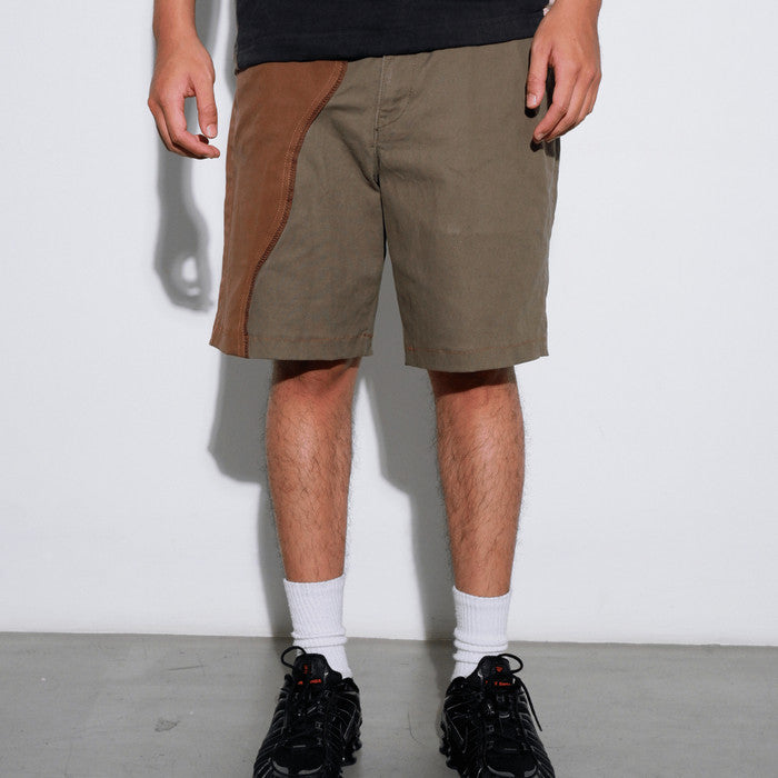 Levis Brown Army Jorts