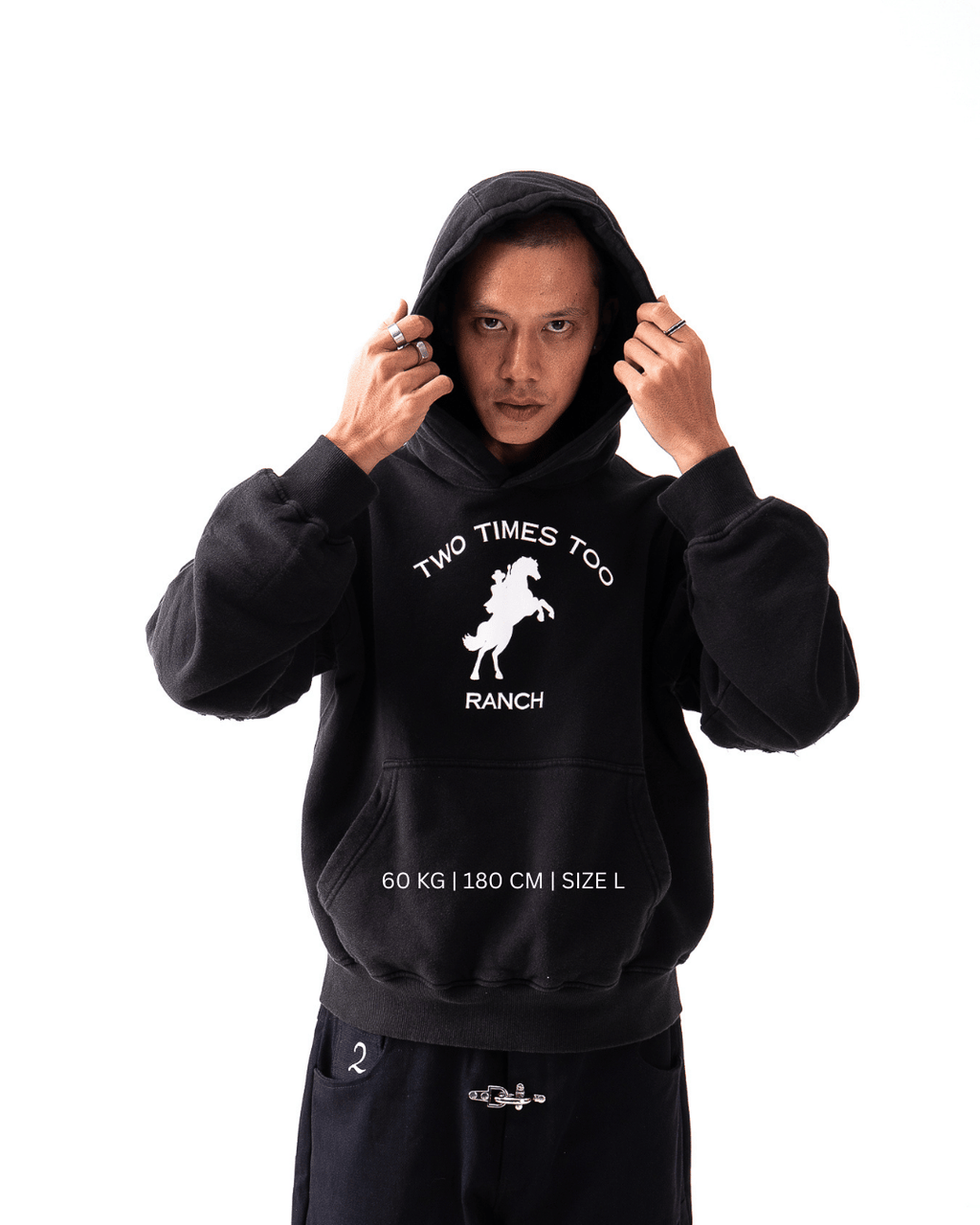 Distressed Ranch Hoodie