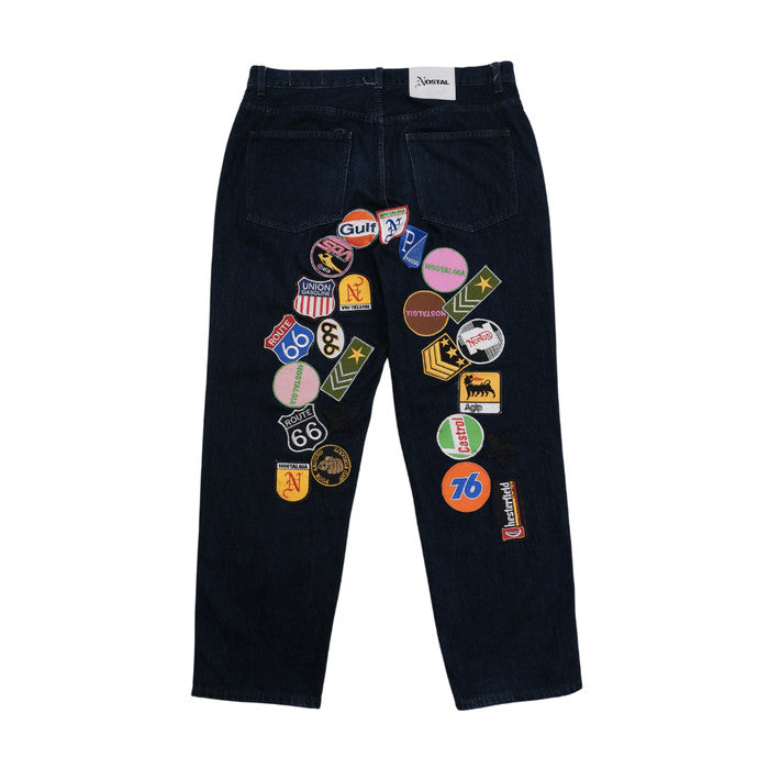 Uniqlo Patches Denim Pants