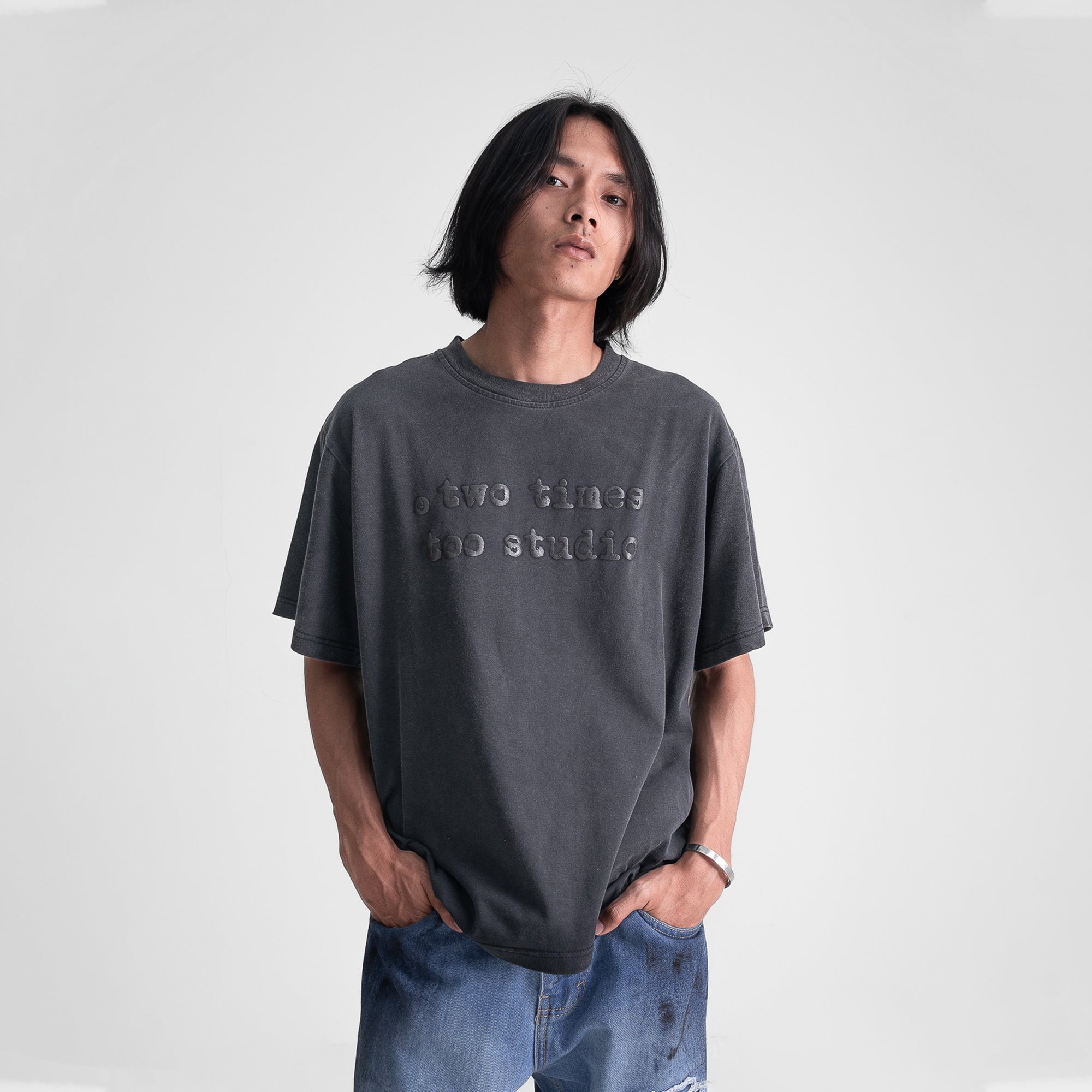 Logo Tee - Aged Black