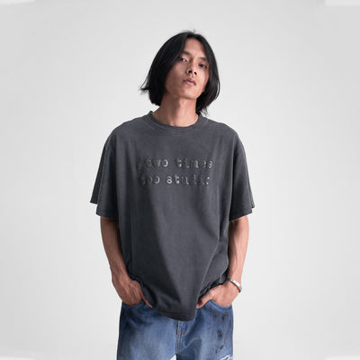 Logo Tee - Aged Black