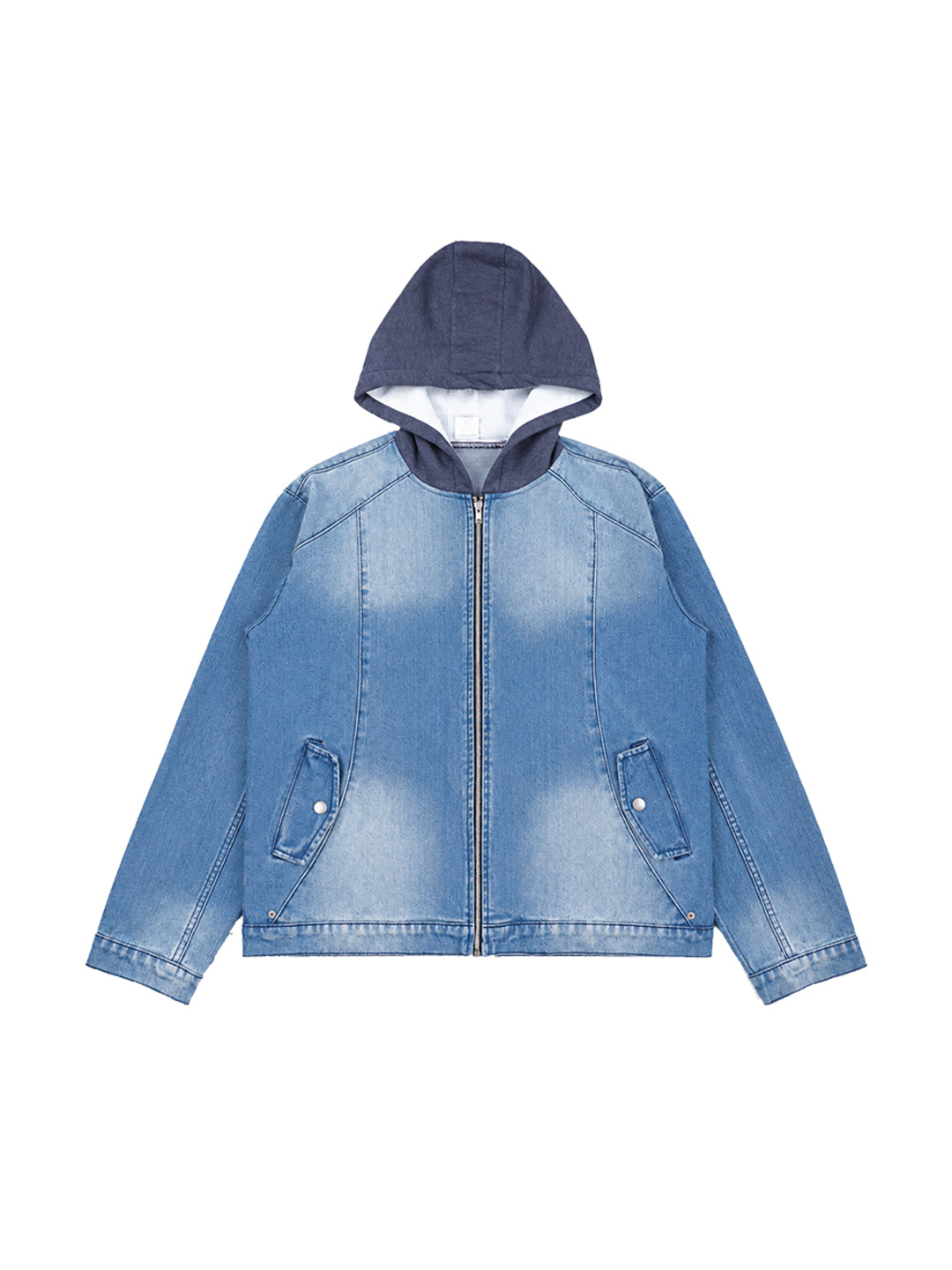 Washed Hood Denim