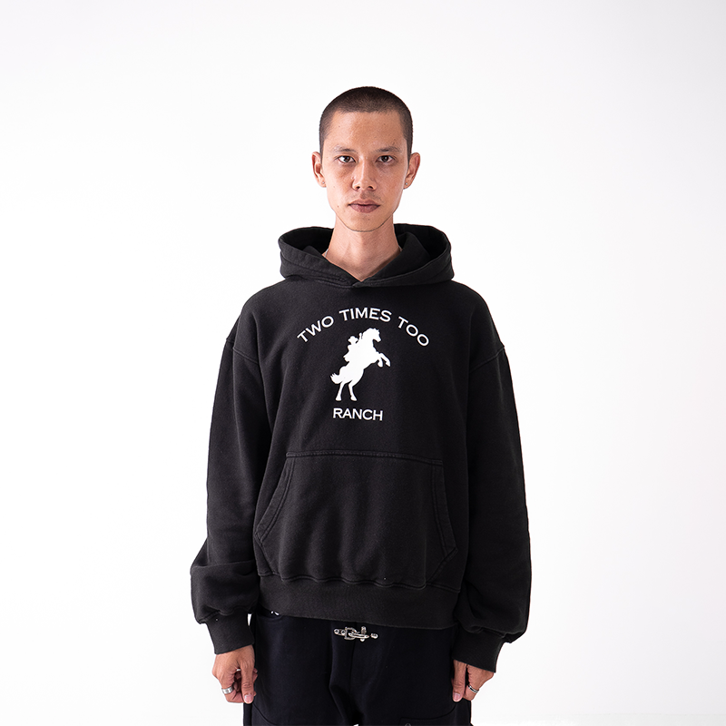 Distressed Ranch Hoodie