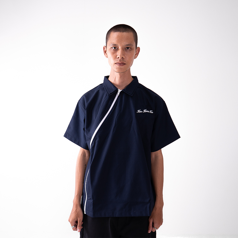 Asymmetrical Workshirt - Navy