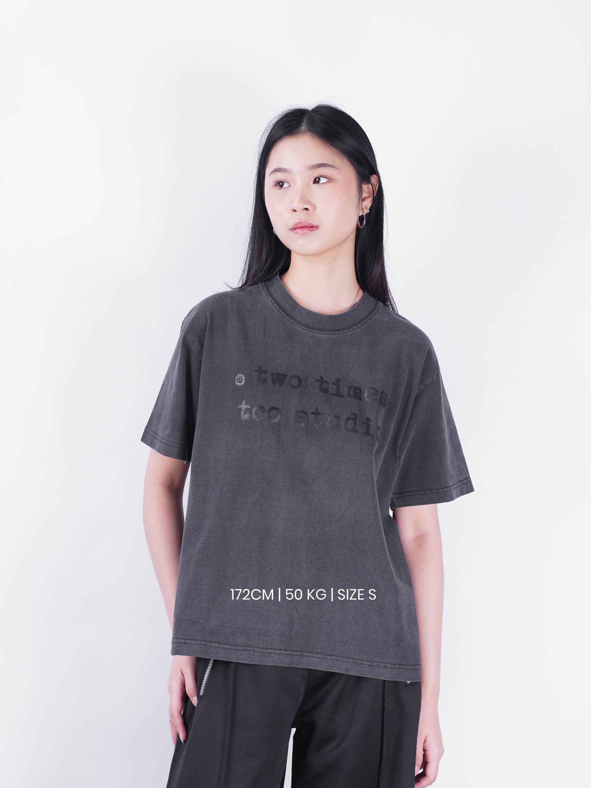 Logo Tee - Aged Black