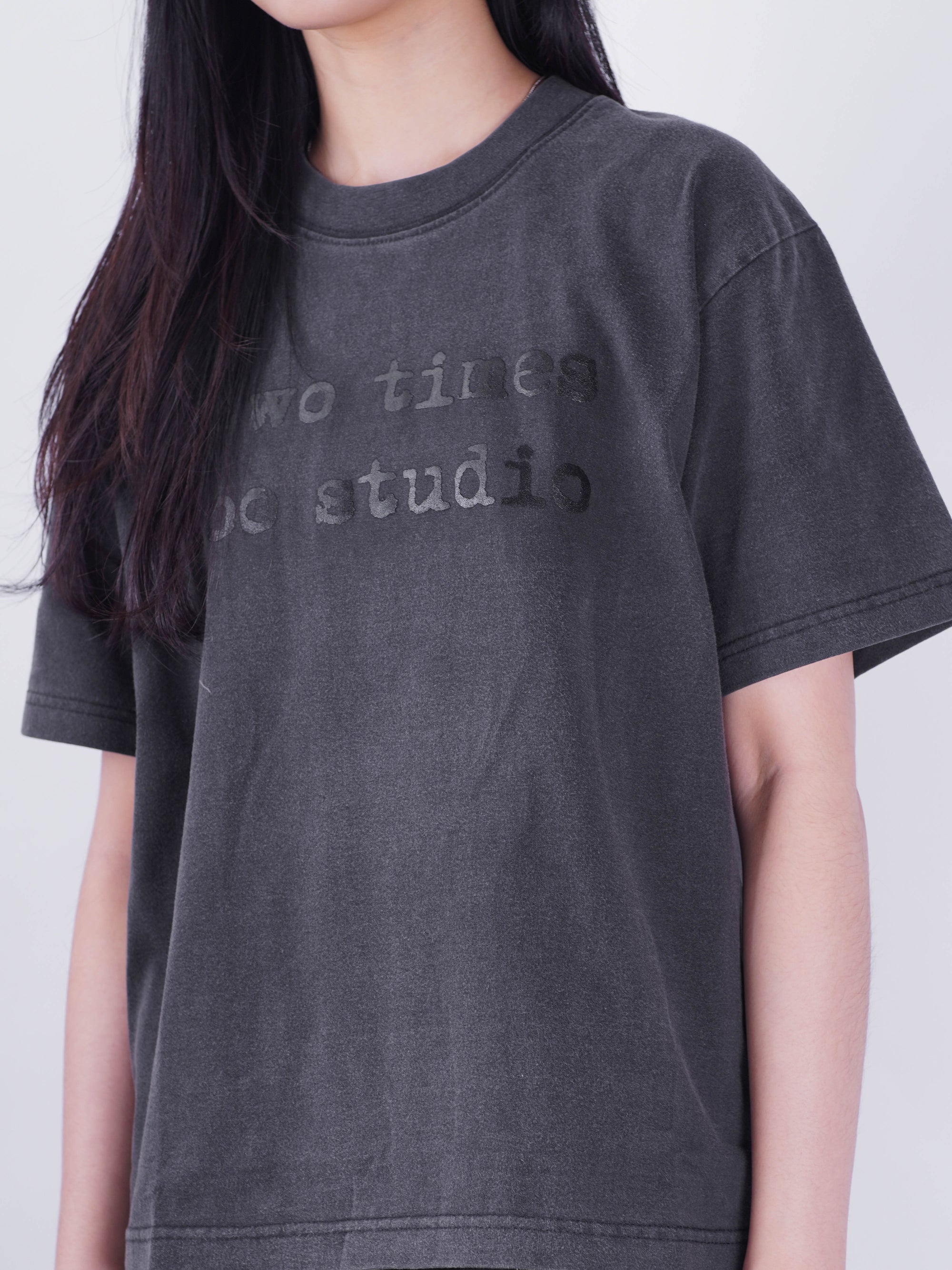 Logo Tee - Aged Black