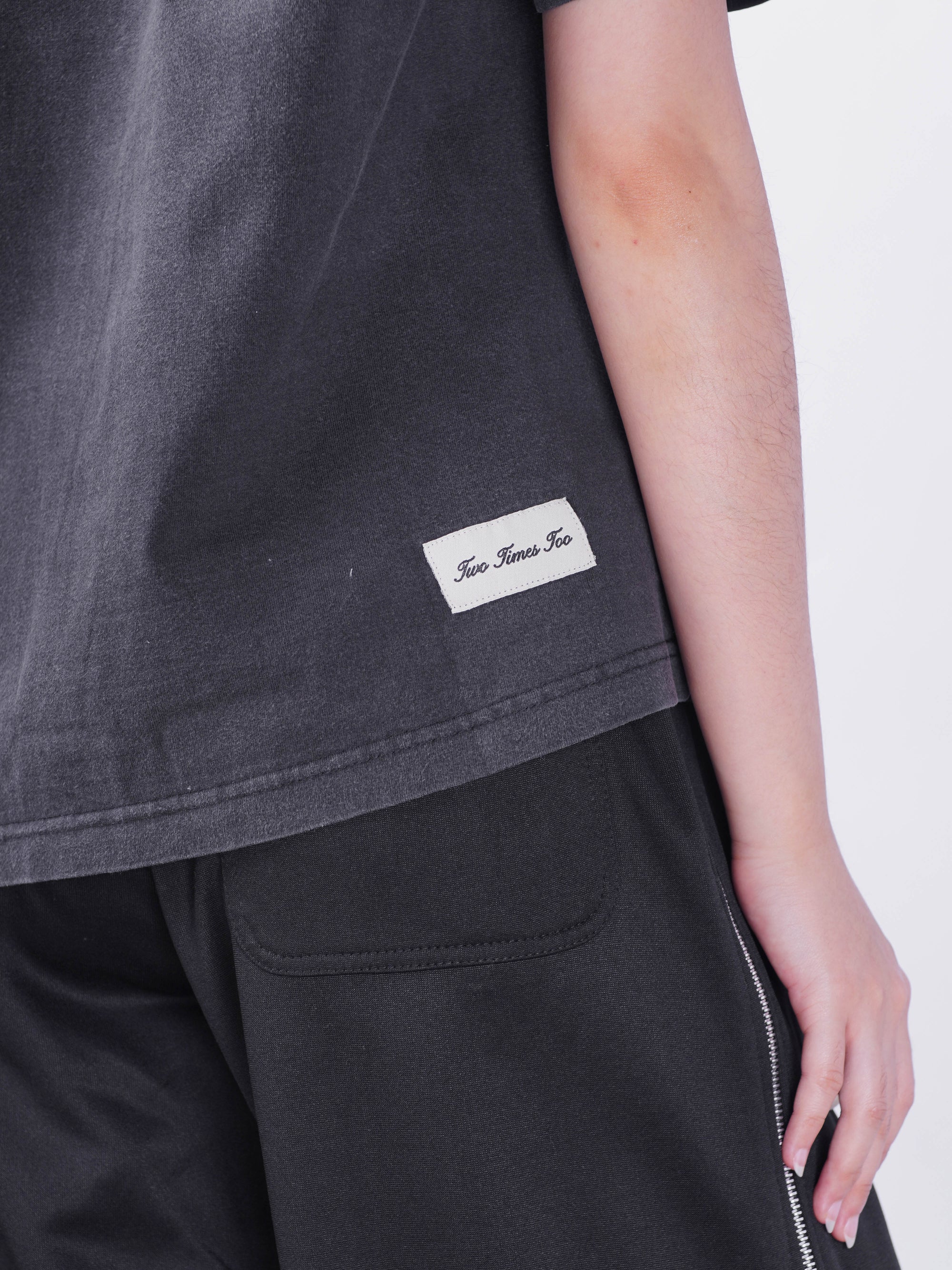 Logo Tee - Aged Black