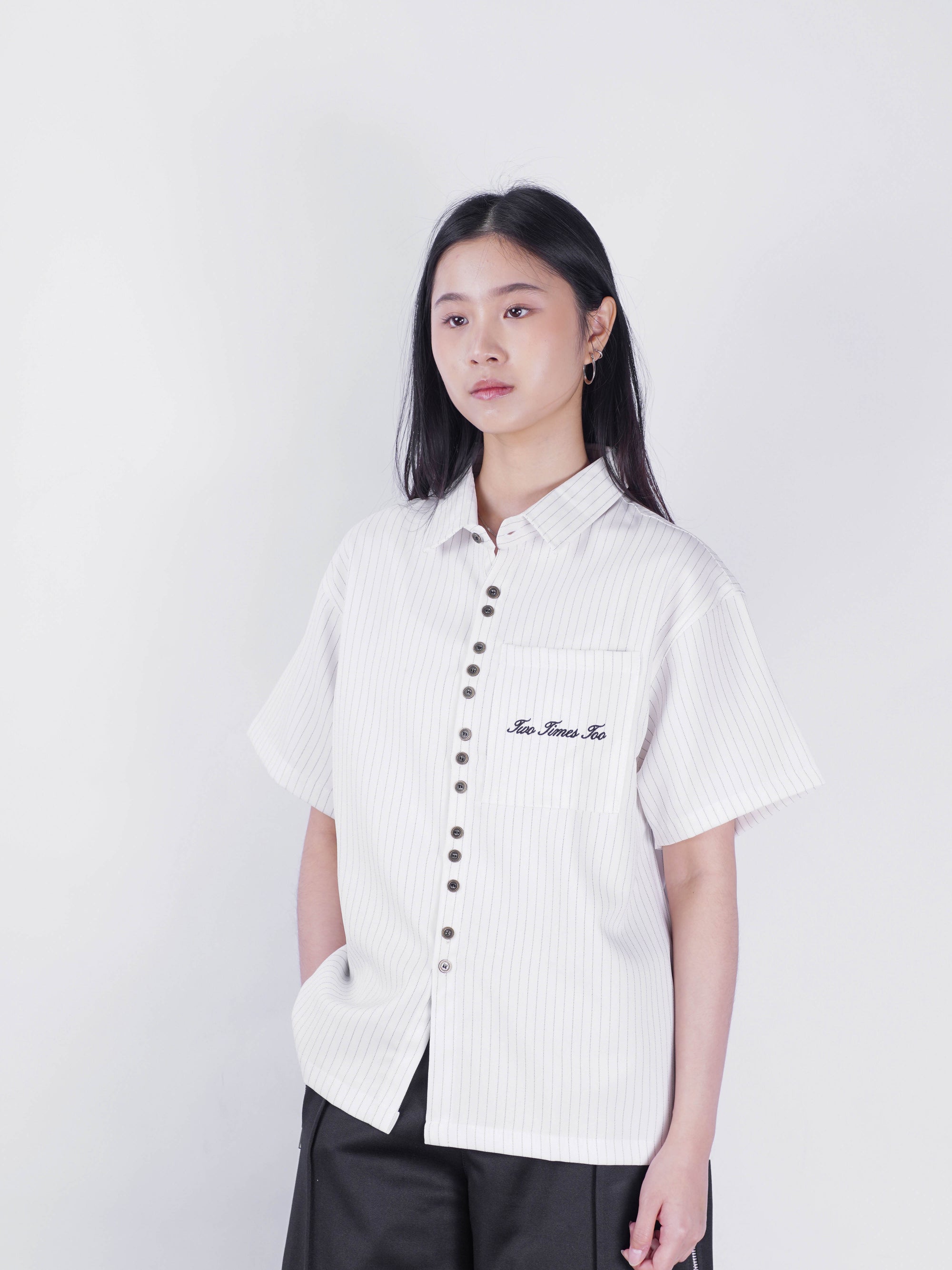 Boxy Stripe Shirt
