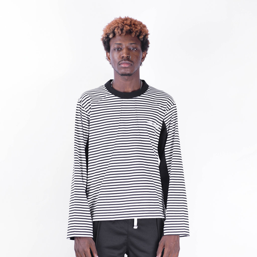 Boxy Pinstripe Longsleeve
