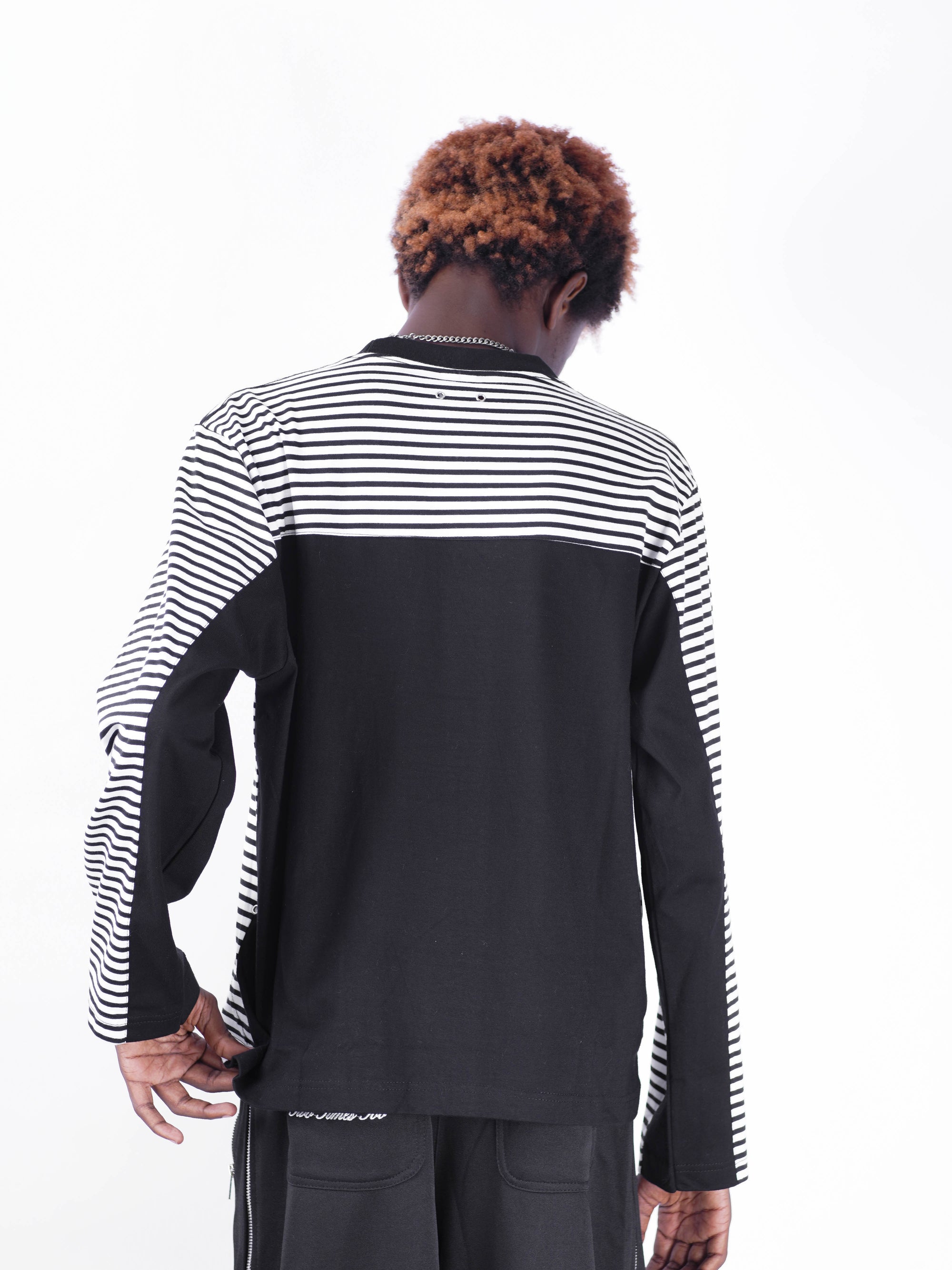 Boxy Pinstripe Longsleeve