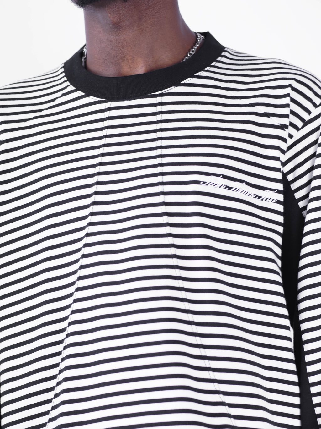 Boxy Pinstripe Longsleeve