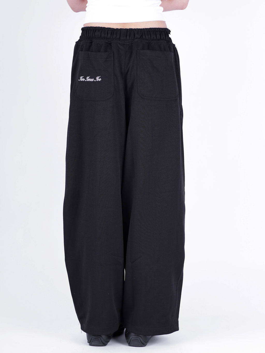 Full Zipped Poly Trackpants