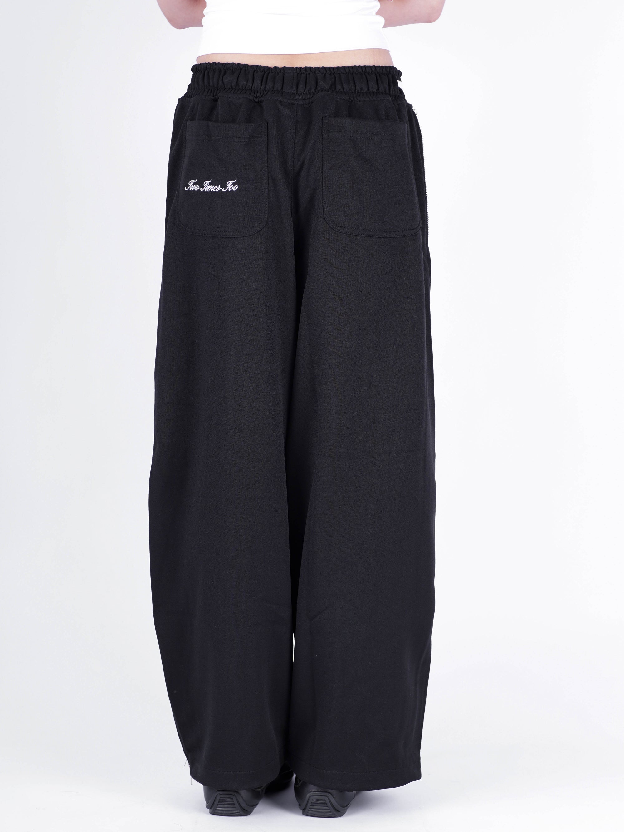 Full Zipped Poly Trackpants