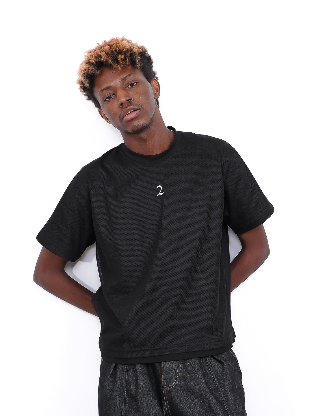 Double Layered Mesh Tee