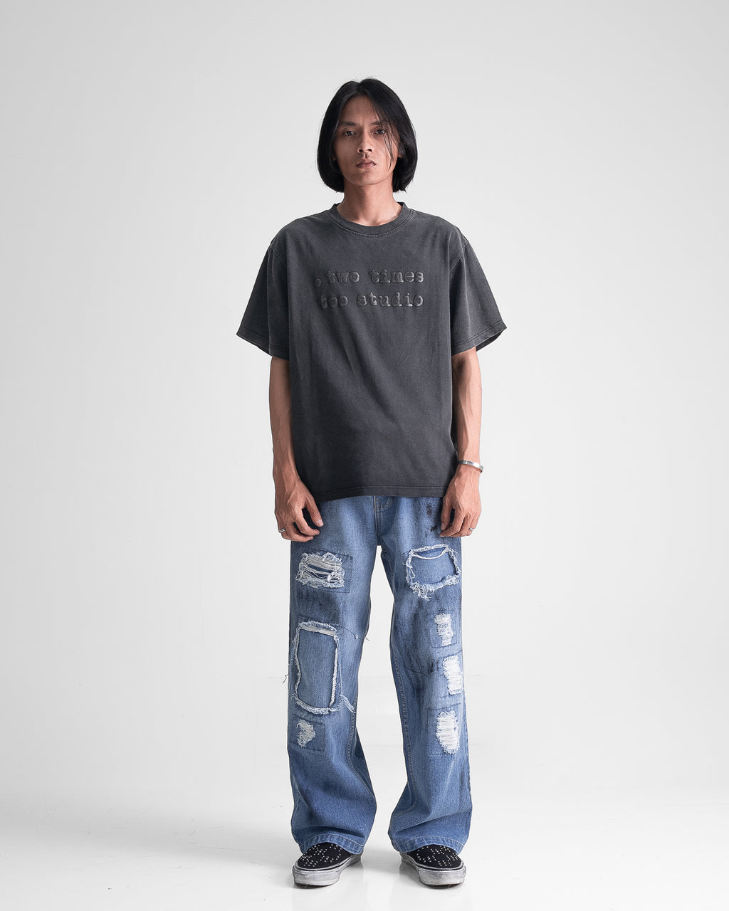 Logo Tee - Aged Black