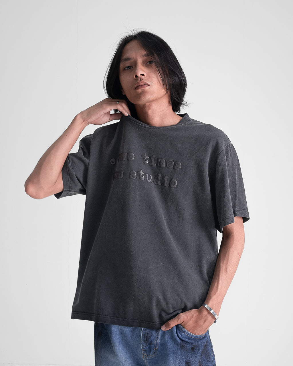 Logo Tee - Aged Black
