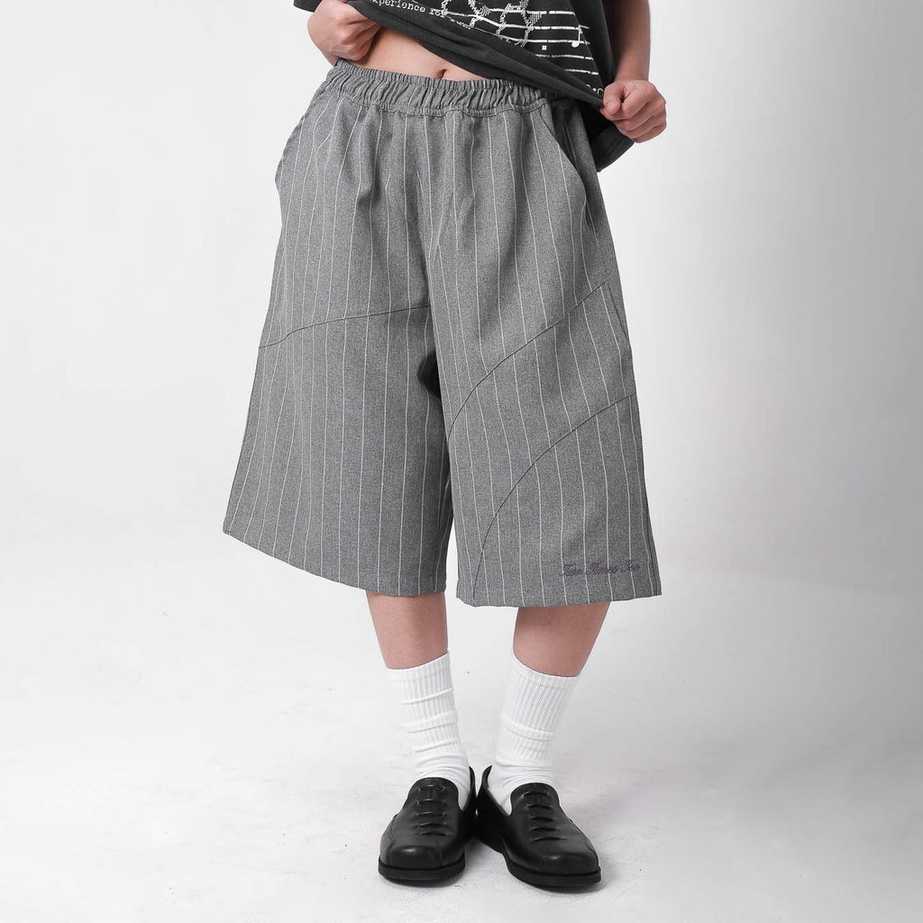 Flow Short Stripe - Grey