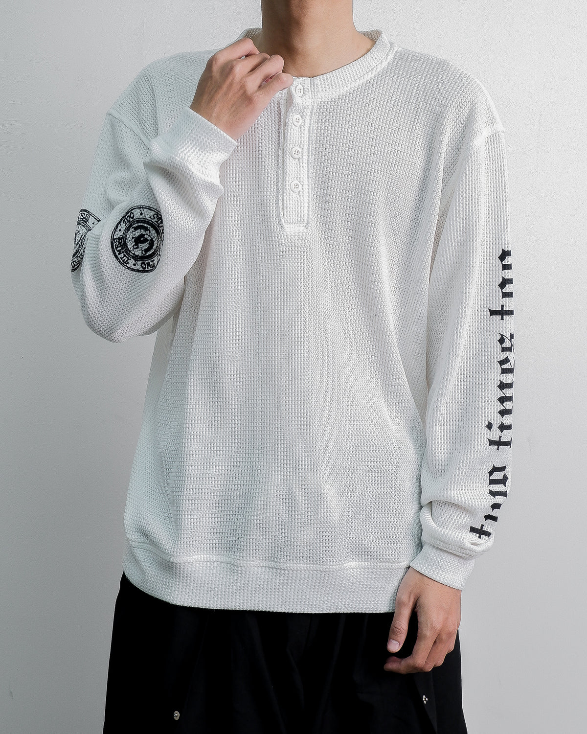 Ribstripe Henley