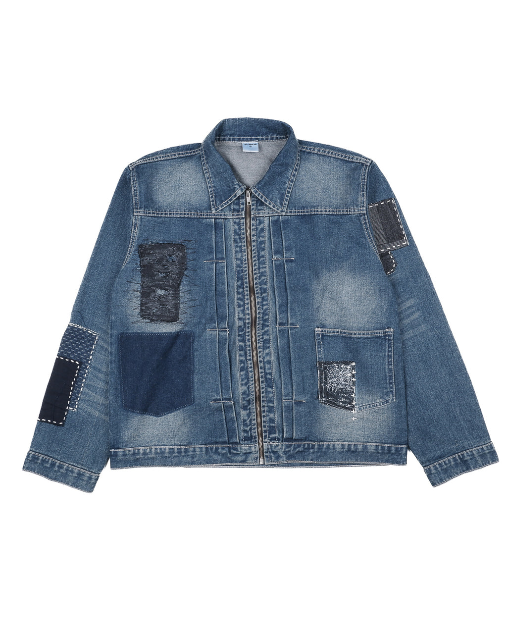 Split Zip Reconstructed Jacket