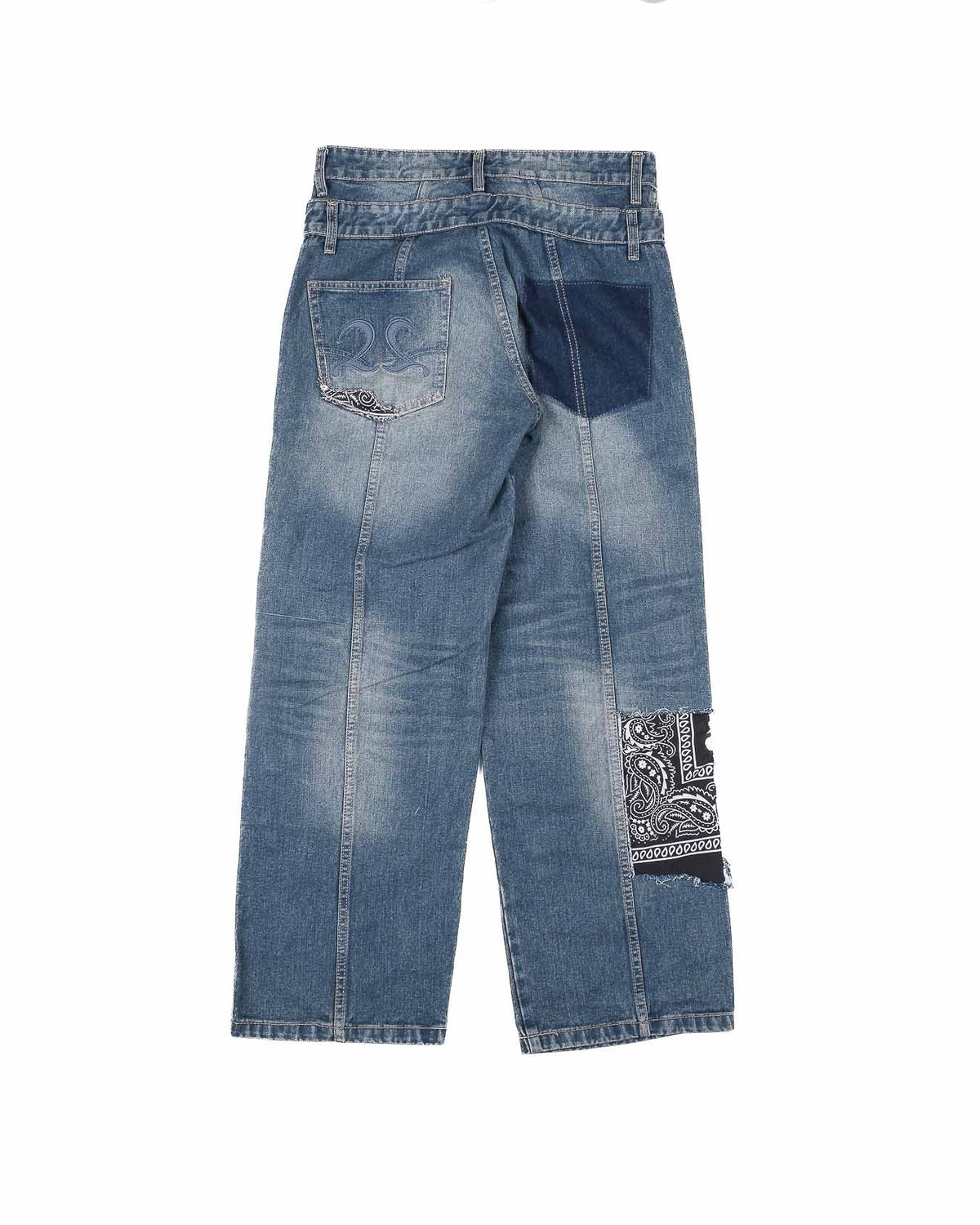 Reworked Bandana Carpenter Pants