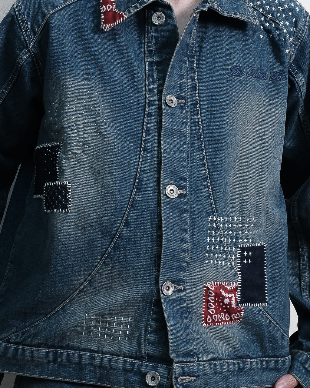 Reworked Americana Denim Jacket