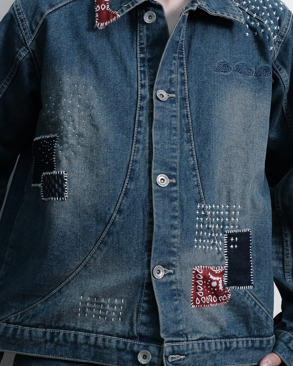 Reworked Americana Denim Jacket
